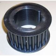 Poulie HTD 30mm 22 dents acier avec flasque 22-8M-30-F TL 1108