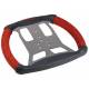 Steering wheel BOX'S EDC black/red