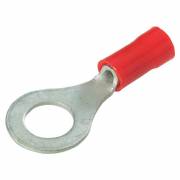 Crimp 05mm red ring terminal for 1,5mm2 cable