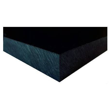 Black HDPE 1000 strip 3000x120x15 mm