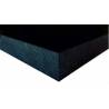Black HDPE 1000 strip 3000x120x15 mm