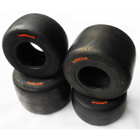Pneu VEGA FF orange - Train de 2 avants et 2 arrières
