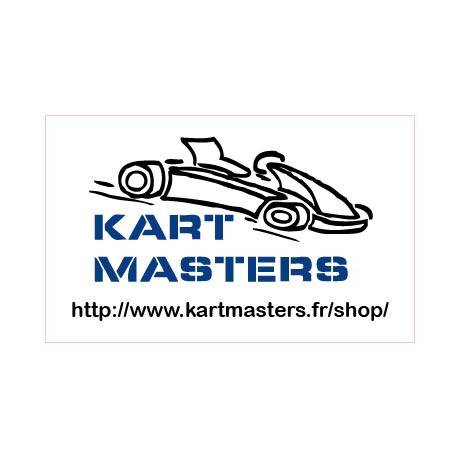 Autocollant Kart Masters 13 x 8cm