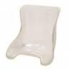 Transparent bucket seat for kart