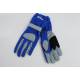 Gants de karting bleu taille L