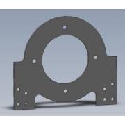 6 mm steel support for MOTENERGY motors for engine test