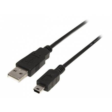 Câble USB2 vers mini USB 1,80m
