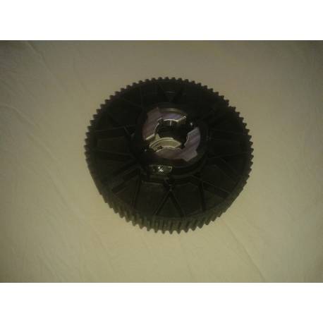 Driven toothed plastic wheel 68 teeth HTD8M30 for 30 mm shaft