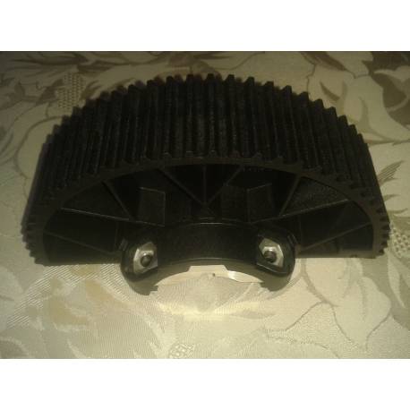 1/2 couronne 68 dents largeur 33mm pour arbre de 30 mm