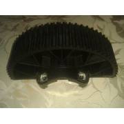 1/2 couronne 68 dents largeur 33mm pour arbre de 50 mm