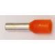 Embout de câblage 4mm2 orange