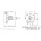 Potentiometer CURTIS 98191