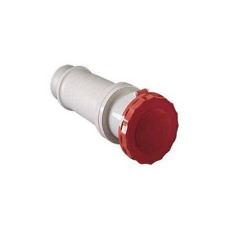 Prise 125A femelle Pratika rouge 3P+N+T