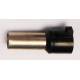 Cable end insulated 25mm2 black 17.5mm