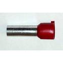 Cable end insulated 35mm2 red 25mm