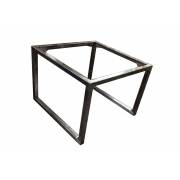 Steel frame battery holder