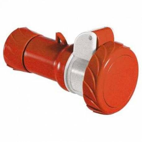 Female Plug 16A 380V-415V Red 3P+N+T IP67