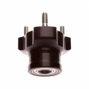 Moyeu de roue avant court 3 trous axe de 17mm 