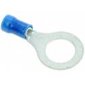 Crimp 10mm blue ring terminal for 2,5mm2 cable