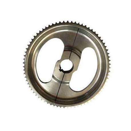 Driven toothed aluminum wheel 75 teeth for 30 mm shaft