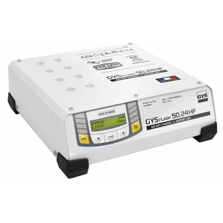 GYS FLASH 50.24 HF Lead charger 6V 12V and 24V 50A