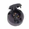 Plastic trailer socket 7-pin connector