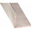 Crude aluminum angle 40x40x100 ep 3mm