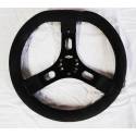 Top flat suede steering wheel second hand