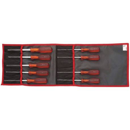 Jeu de 13 clés emmanchées de 3,2 à 14 mm