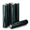 Spool of black stretch film 17 microns