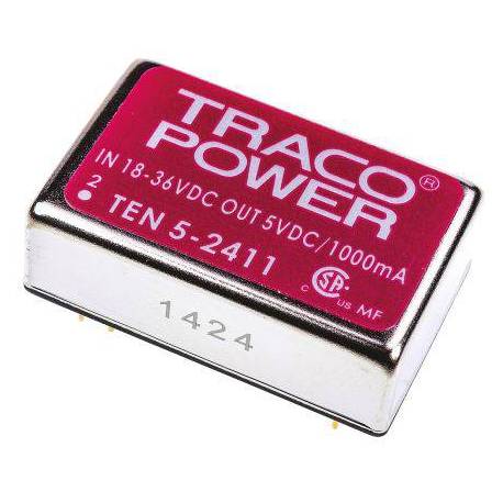 Insulated DC-DC Converter TRACO-POWER TEN 5-4811 +5V 1A