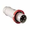 Plug 63A male PK RED 3P+N+T