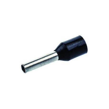 Cable end insulated 1.5mm2 black