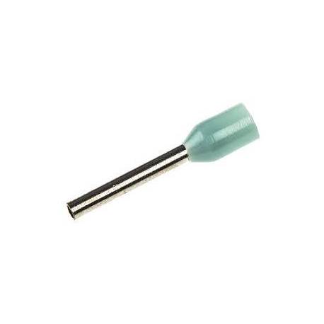 Cable end insulated 0.34mm2 green