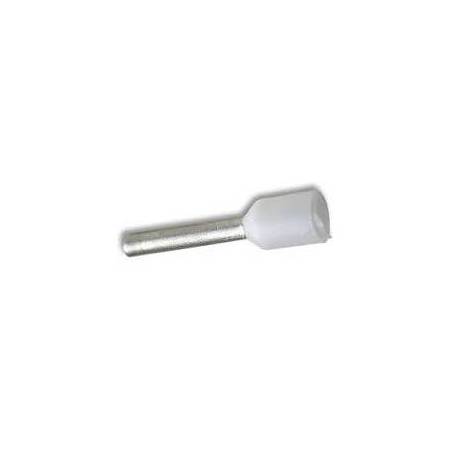 Embout de câblage 0.5mm2 blanc