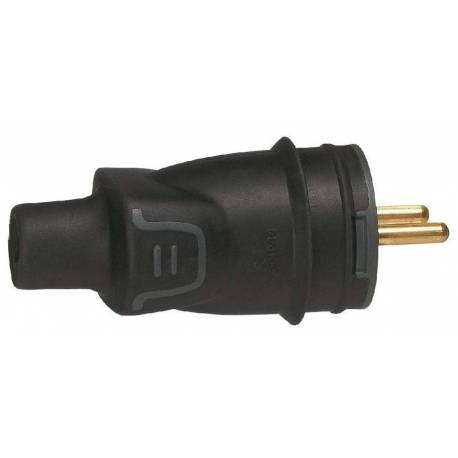 Male plug 230V 2P + T