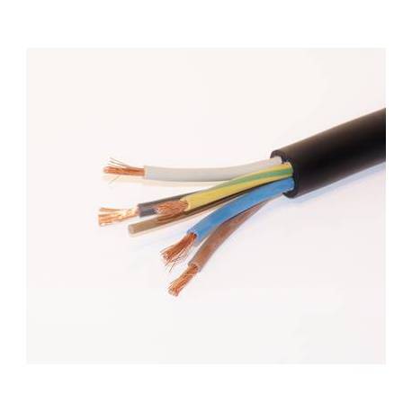 Power flexible cable 5G2.5 per meter