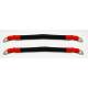 Kit of 2 cable 60cm 25mm² red and black