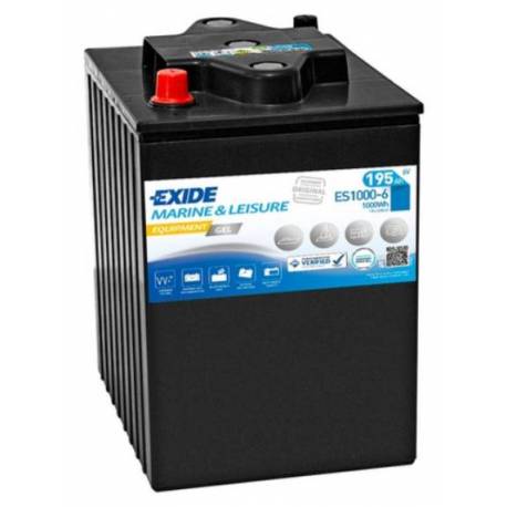 EXIDE ES1000-6 - 6V 195Ah 900A Battery