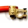 Cosse de batterie positive (+) double serrage