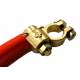 Cosse de batterie positive (+) double serrage