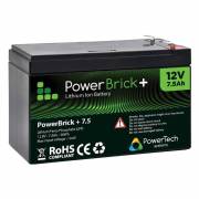12V – 7.5Ah Lithium battery – PowerBrick+