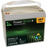 48V – 25Ah Lithium battery – PowerBrick+