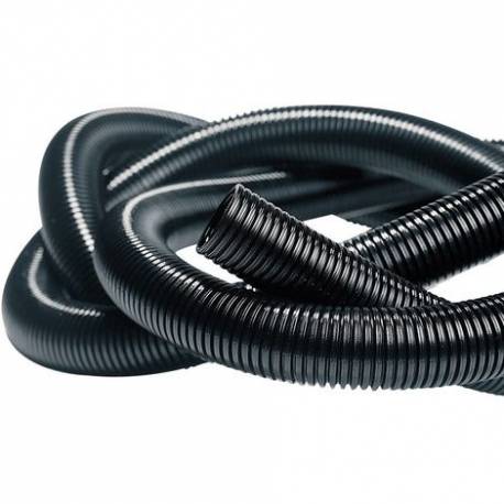 Gaine de câblage annelée noire PA