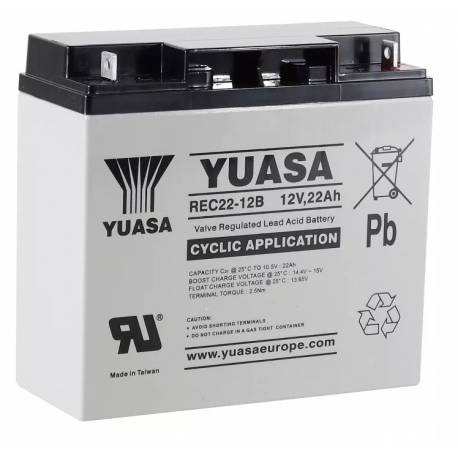 Battery YUASA REC22-12, Traction