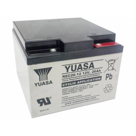 Battery YUASA REC26-12, Traction