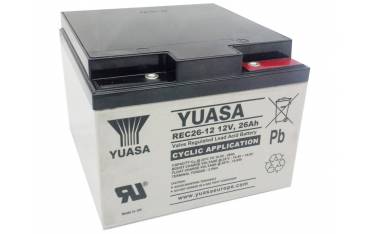 Battery YUASA REC26-12, Traction