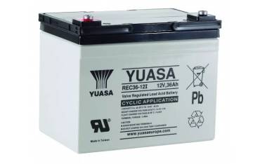 Batterie YUASA REC36-12, Semi-traction