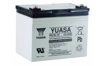 Battery YUASA REC36-12, Traction