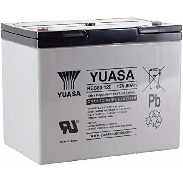 Battery YUASA REC80-12, Traction